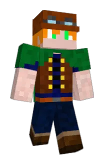 Petoron Minecraft avatar full body