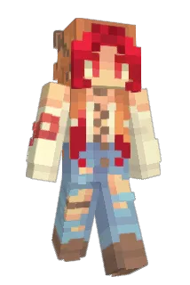 PetraLover Minecraft avatar full body