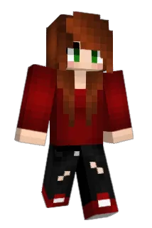 Petterine Minecraft avatar full body