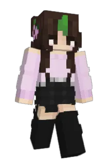 Petunialini Minecraft avatar full body