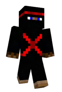 PewPewNinja Minecraft avatar full body