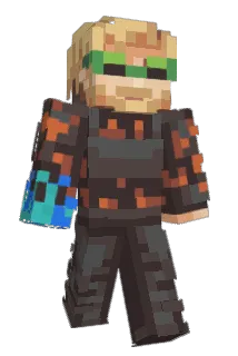 PewSiePie Minecraft avatar full body