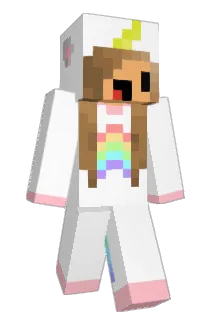 Pfeffermintzi Minecraft avatar full body