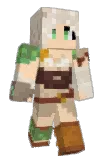 Pfirsichkralle Minecraft avatar full body
