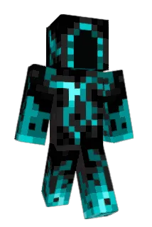 Pfirsichringe Minecraft avatar full body