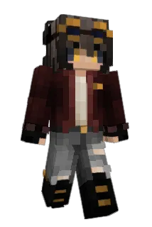 PhantomLupi Minecraft avatar full body