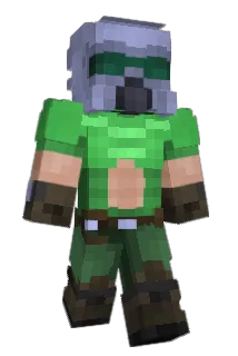 PhantomishHawk Minecraft avatar full body