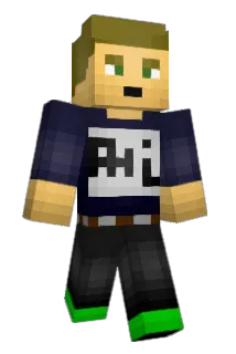PhilPlayLetsFail Minecraft avatar full body