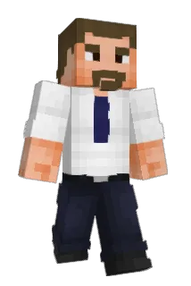 Philiderbot Minecraft avatar full body