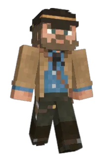 Phlommp Minecraft avatar full body