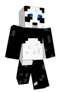 PhoenixPandaKin Minecraft avatar full body