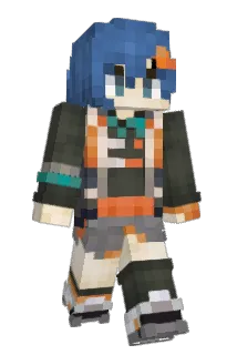 Pholic Minecraft avatar full body