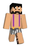 Physarum Minecraft avatar full body