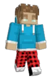PiRaven Minecraft avatar full body