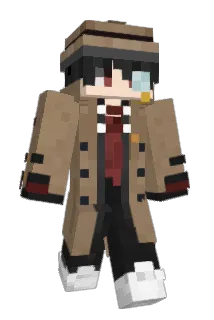 Picanhoso Minecraft avatar full body