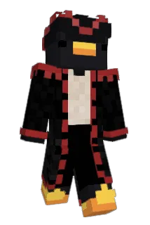 PicaroPenguin Minecraft avatar full body