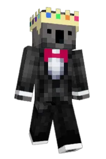 PieRaven Minecraft avatar full body