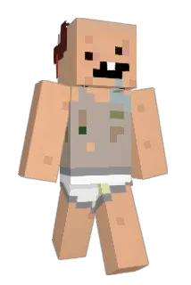 Piepser Minecraft avatar full body