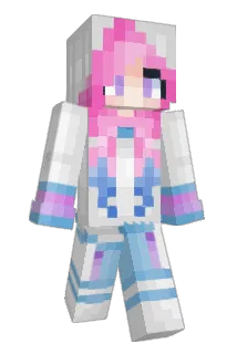 PiercedBrat Minecraft avatar full body