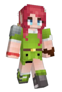 PigOK Minecraft avatar full body