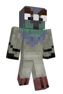 PigeonPopper Minecraft avatar full body