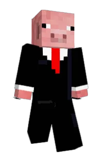 Piggboss Minecraft avatar full body