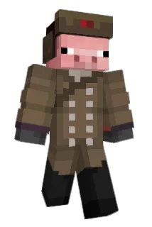 Piggleton Minecraft avatar full body