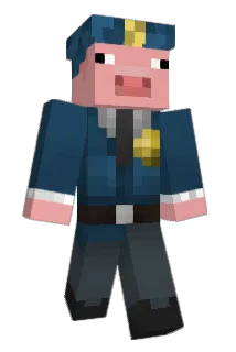 Piggmask Minecraft avatar full body