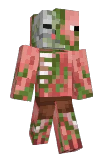 Pigman Minecraft avatar full body