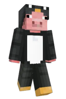 PigsButt Minecraft avatar full body