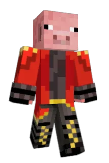 Pigselot Minecraft avatar full body