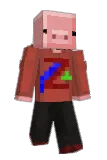Pigzls Minecraft avatar full body