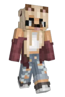 Piixey Minecraft avatar full body