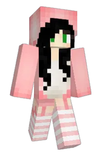 PikachuFiona Minecraft avatar full body