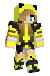 PikauGirl Minecraft avatar full body