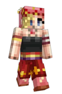 Pikia Minecraft avatar full body