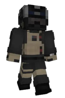 Pikselbear Minecraft avatar full body