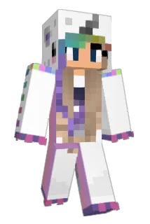 PililaPop Minecraft avatar full body