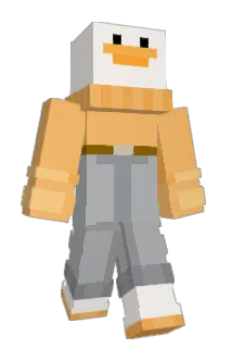 Pillgrimm Minecraft avatar full body