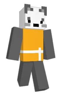 PilotBlueBlack Minecraft avatar full body