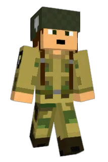 PiloteV Minecraft avatar full body