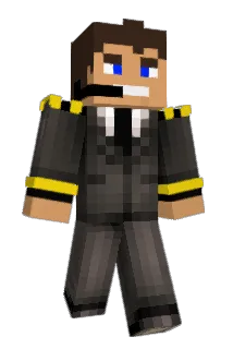 Pilotojets Minecraft avatar full body
