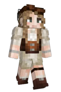 Pilotonek Minecraft avatar full body