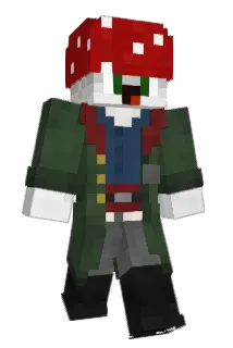 PilzBlock Minecraft avatar full body