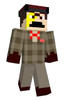 Pindapapa Minecraft avatar full body