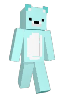 PineconeBear Minecraft avatar full body