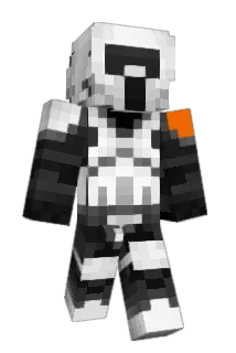 Pinfloide Minecraft avatar full body