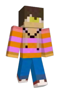 PingPlaysMC Minecraft avatar full body