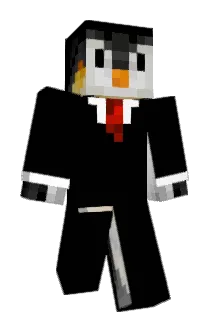 PinguBTW Minecraft avatar full body