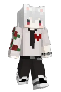PinguOwO Minecraft avatar full body